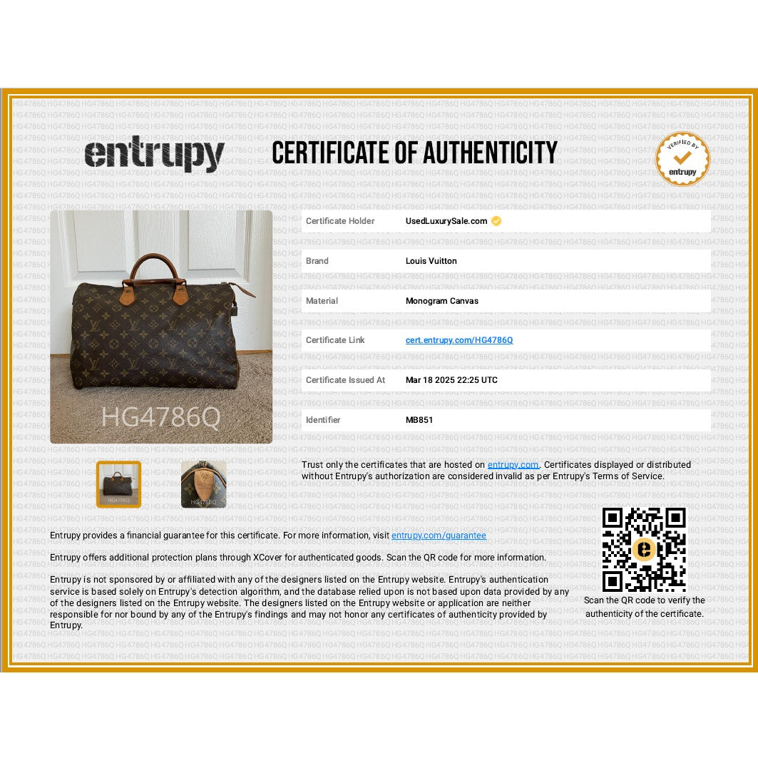 LV1028 Louis Vuitton speedy 35 women's monogram handbag